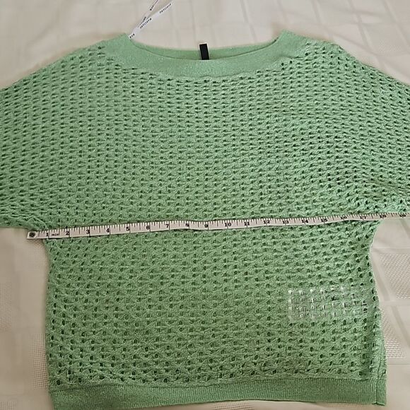 Marciano Women's Tony Sweater Top With Long Sleeves Small Mellow Mint - Picture 10 of 16
